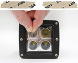 Lamin-X Clear Lamin-X  Headlight and Round Fog Covers - BMW / 3-Series Sedan (09-11) B123CL