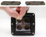 Lamin-X Tint Lamin-X  Headlight and Round Fog Covers - BMW / 3-Series Sedan (09-11) B123T