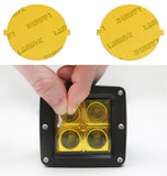 Lamin-X Yellow Lamin-X  Rear Reflector Delete Covers - BMW / 4-Series (21-  ) B133Y