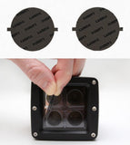 Lamin-X Gunsmoke Lamin-X  Fog Light Covers - BMW / 5-Series (89-95) B146G
