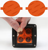 Lamin-X Amber Lamin-X  Rear Marker Covers - BMW / 8-Series (19-  ) B160A