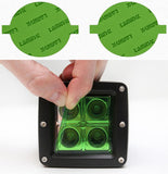 Lamin-X Green Lamin-X  Rear Marker Covers - BMW / 8-Series (19-  ) B160GR