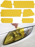 Lamin-X Yellow Lamin-X BMW 3-Series Sedan (92-99) EURO Headlight Covers B201E-3Y