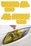 Lamin-X Yellow Lamin-X BMW 3-Series Sedan (92-99) US Headlight Covers B201U-3Y