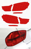 Lamin-X Red Lamin-X  Tail Light Covers - BMW / M3 (01-05) B245R