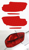 Lamin-X Red Lamin-X  Fog Light Covers - BMW / M3 (01-06) B248R