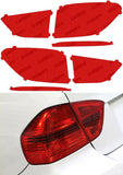 Lamin-X Red Lamin-X  Headlight Covers - BMW / M3 (01-06) B256R