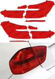 Lamin-X Red Lamin-X  Ellipsoid Headlight Covers - BMW / M3 (95-99) B258R