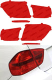 Lamin-X Red Lamin-X  High Beam Covers - BMW / M3 (95-99) B260R