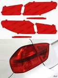 Lamin-X Red Lamin-X  Headlight Covers - BMW / M3 Cabrio (08-13) B261R