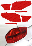 Lamin-X Red Lamin-X  Tail Light Covers - BMW / M3 Cabrio (08-13) B262R