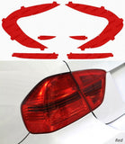 Lamin-X Red Lamin-X  Headlight Covers - BMW / M3 Coupe (08-13) B263R