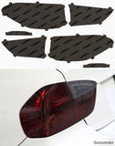 Lamin-X Gunsmoke Lamin-X  Tail Light Covers - BMW / M3 Coupe (08-13) B265G