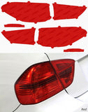 Lamin-X Red Lamin-X  Tail Light Covers - BMW / M3 Coupe (08-13) B265R