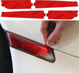 Lamin-X Red Lamin-X  Headlight Covers - BMW / M3 Coupe (88-92) B2670R