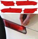 Lamin-X Red Lamin-X  EURO Headlight Covers - BMW / M3 Coupe (95-99) B2676R