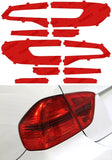 Lamin-X Red Lamin-X  Clear Bra - BMW / M3 Coupe, Cabrio (08-13) B270R