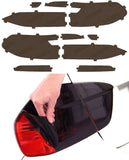 Lamin-X Charcoal Lamin-X  A-Pillar & Cab Top Edge Protection - BMW / M3 Sedan (14-  ) B288C
