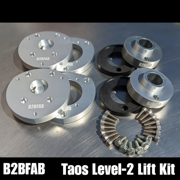 B2BFAB Taos LEVEL-2 Camber Correcting Lift Kit | B2BFABTAOSLKL2