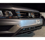 B2B Fabrication B2BFAB Tiguan Let There Be Light Bar, Auxiliary Grille Light Mount - 2018+ Tiguan B2BFABTLTBLB