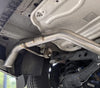 B2BFAB TiggyPipe, Exhaust Upgrade, MK2/MQB VW Tiguan - Straight Through (Louder)