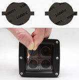 Lamin-X Gunsmoke Lamin-X BMW 5-Series (04-07) Dome Fog Light Covers B402-3G