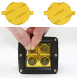 Lamin-X Yellow Lamin-X BMW 5-Series (04-07) Dome Fog Light Covers B402-3Y