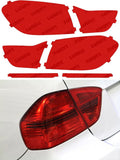 Lamin-X Red Lamin-X  Rear Bumper Guard - BMW / X3 (2018-2021) B472R