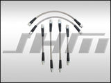 JHM - Brake Line Kit - Stainless (JHM) Front and Rear Lines for B5 - S4 | JHM-SBLK1310