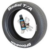Tire Stickers Tire Stickers - BF GOODRICH RADIAL T/A - Temporary