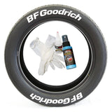 Tire Stickers 4 OF EACH / BLUE / 14"-16" / 1.25" Tire Stickers - BF GOODRICH - Permanent BFG-1416-125-4-B