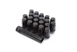 Aodhan 12x1.5 / Black Aodhan 6 Spline Wheel Lug Nuts 19mm (SPL35) - Set of 20 AHLNSPL351215BK