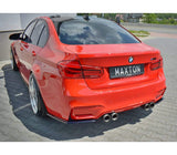 Maxton Design Gloss Black Maxton Design Rear Side Splitters V.1 BMW M3 F80 BM-3-80-M-RSD1G