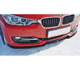 Maxton Design Gloss Black Maxton Design Front Splitter V.1 BMW 3 Series F30 BM-3-F30-FD1G