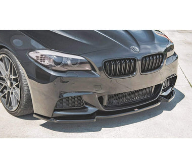 Maxton Design Gloss Black Maxton Design Front Splitter V.3 BMW 5 Series F10/F11 M-Pack BM-5-10-MPACK-FD3G
