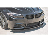 Maxton Design Gloss Black Maxton Design Front Splitter V.3 BMW 5 Series F10/F11 M-Pack BM-5-10-MPACK-FD3G