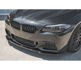 Maxton Design Gloss Black Maxton Design Front Splitter V.4 BMW 5 Series F10/F11 M-Package BM-5-10-MPACK-FD4G