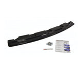 Maxton Design Gloss Black Maxton Design Central Rear Splitter BMW 5 Series F11 M-Package - Without Vertical Bars (Fits Two Single Exhaust Ends) BM-5-11-MPACK-RD1G