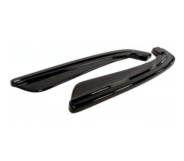 Maxton Design Gloss Black Maxton Design Rear Side Splitters BMW 5 Series F11 M-Package (Fits Two Single Exhaust Ends) BM-5-11-MPACK-RSD1G