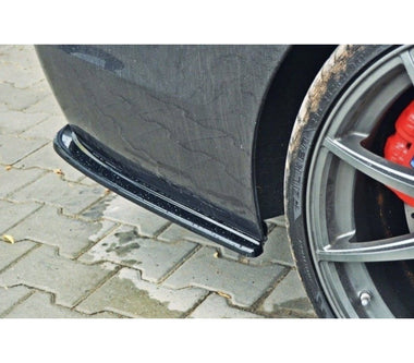 Maxton Design Maxton Design Rear Side Splitters BMW 5 Series F11 M-Package (Fits Two Double Exhaust Ends)