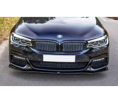 Maxton Design Gloss Black Maxton Design Front Splitter V.2 BMW 5 Series G30/ G31 M-Package BM-5-G30-MPACK-FD2G