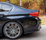 Maxton Design Gloss Black Maxton Design Rear Side Splitters BMW 5 Series G30 / G31 M-Package BM-5-G30-MPACK-RSD1G
