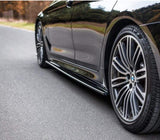 Maxton Design Gloss Black Maxton Design Side Skirts Diffusers BMW 5 Series G30 / G31 M-Package BM-5-G30-MPACK-SD1G