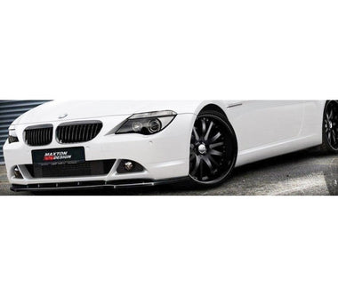 Maxton Design Gloss Black Maxton Design Front Splitter BMW 6 Series E63 / E64 (Preface Model) V.1 BM-6-63-FD1G