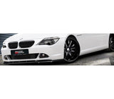 Maxton Design Gloss Black Maxton Design Front Splitter BMW 6 Series E63 / E64 (Preface Model) V.1 BM-6-63-FD1G