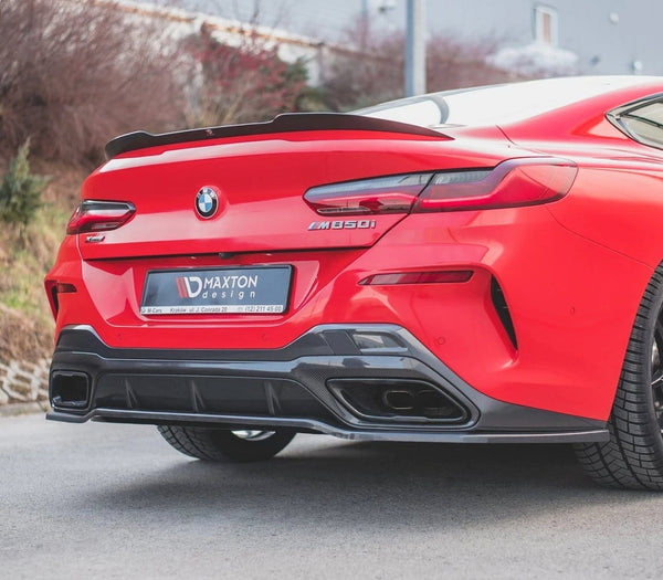 Maxton Design Central Rear Splitter - BMW M850i G15 | BM-M850-G15-RD1G ...