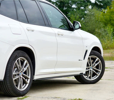 Maxton Design Gloss Black Maxton Design Side Skirts Diffusers BMW X3 G01 M-Package BM-X3-01-MPACK-SD1G