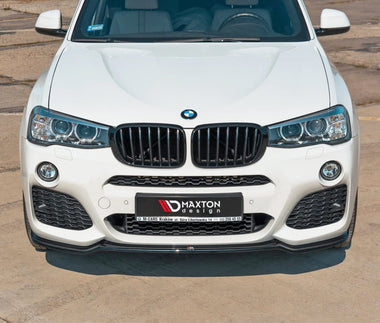 Maxton Design Maxton Design Front Splitter BMW X3 F25 M-Package Facelift