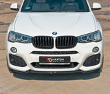Maxton Design Maxton Design Front Splitter BMW X3 F25 M-Package Facelift