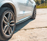 Maxton Design Gloss Black Maxton Design Side Skirts Diffusers BMW X3 F25 M-Package Facelift BM-X3-25-MPACK-SD1G